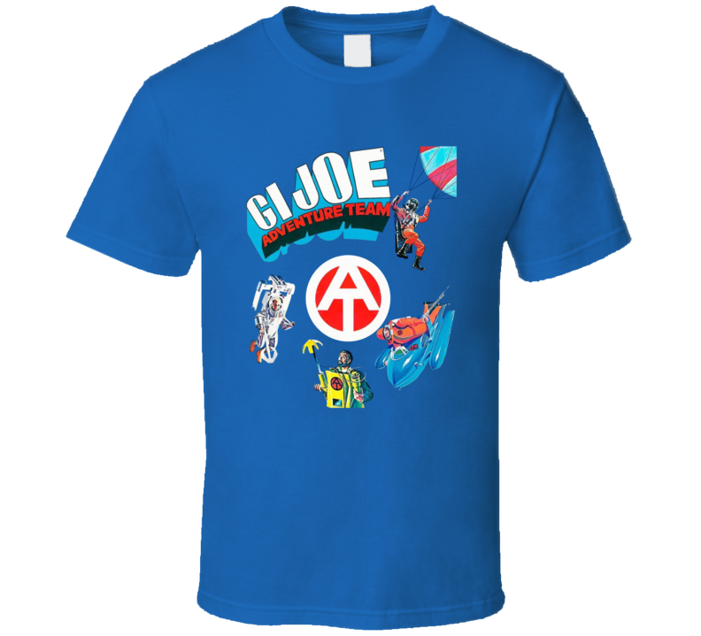G I Joe Adventure Team 70s Comic Fan T Shirt G I Joe Adventure Team 70s Comic Fan T Shirt