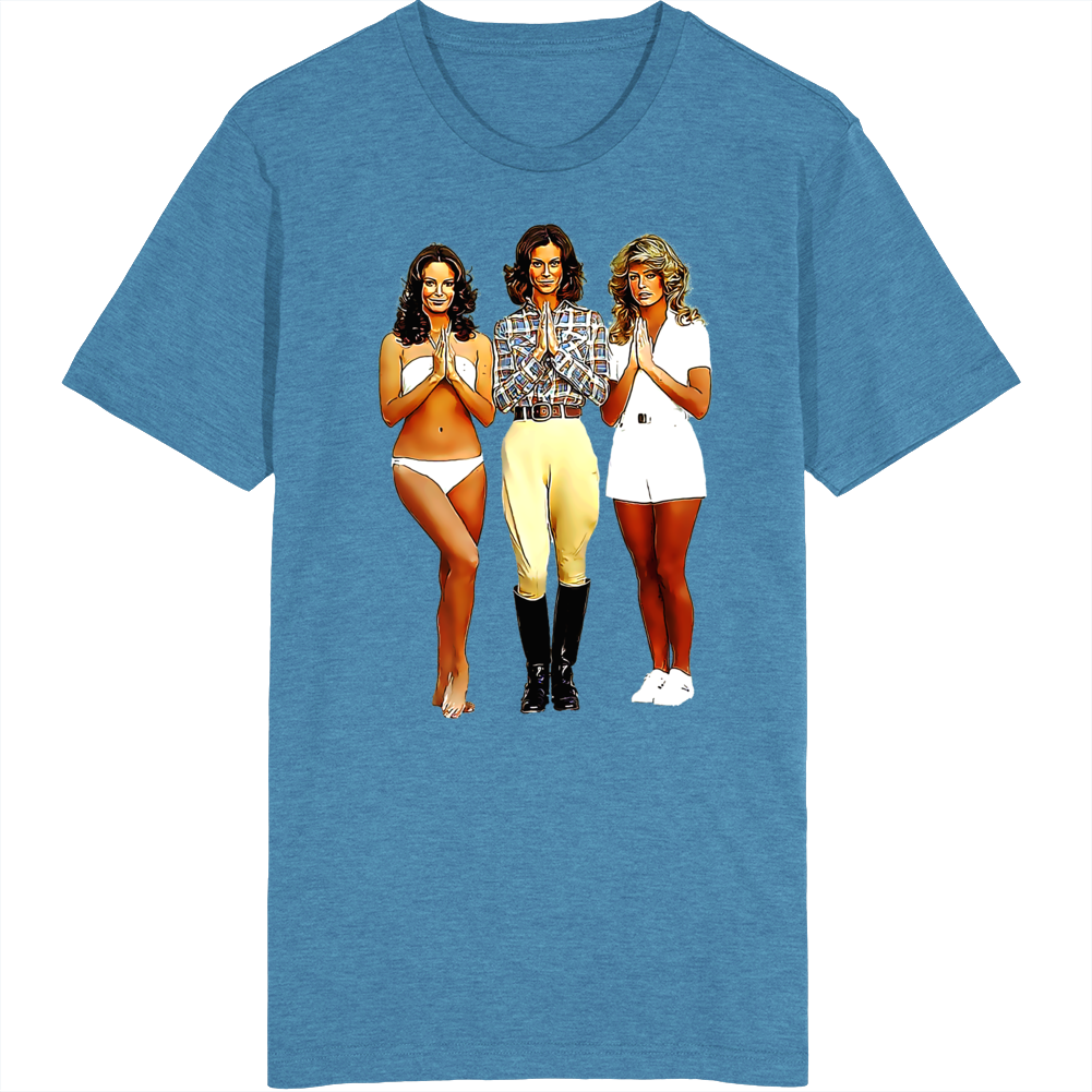 Charlie's Angels 70s Crime Tv Fan T Shirt Charlie's Angels 70s Crime Tv Fan T Shirt