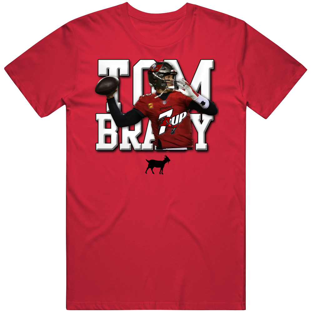 Tom Brady Goat 7 Rings Champs Tampa Fan T Shirt Tom Brady Goat 7 Rings Champs Tampa Fan T Shirt