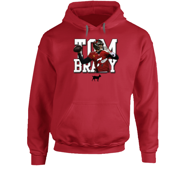 Tom Brady Goat 7 Rings Champs Tampa Fan Hoodie Tom Brady Goat 7 Rings Champs Tampa Fan Hoodie