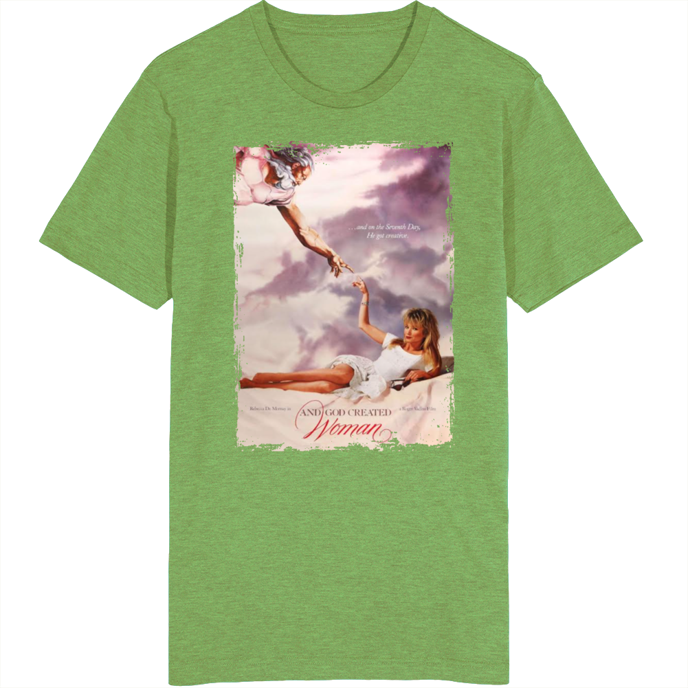And God Created Woman 80s Romance Movie Fan T Shirt And God Created Woman 80s Romance Movie Fan T Shirt