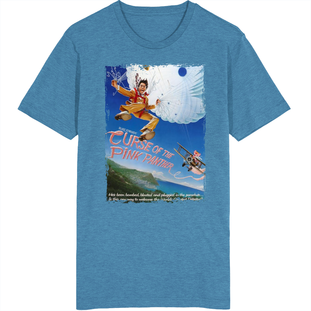 Curse Of The Pink Panther 80s Comedy Slapstick Movie T Shirt Curse Of The Pink Panther 80s Comedy Slapstick Movie T Shirt