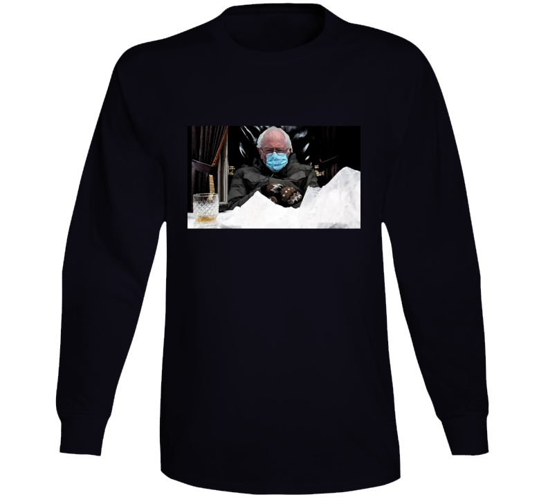 Bernie Sanders Scarface Parody Fan Long Sleeve T Shirt Bernie Sanders Scarface Parody Fan Long Sleeve T Shirt