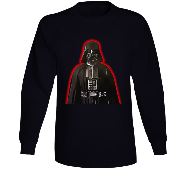 Darth Vader Star Wars Movie Fan Long Sleeve T Shirt Darth Vader Star Wars Movie Fan Long Sleeve T Shirt