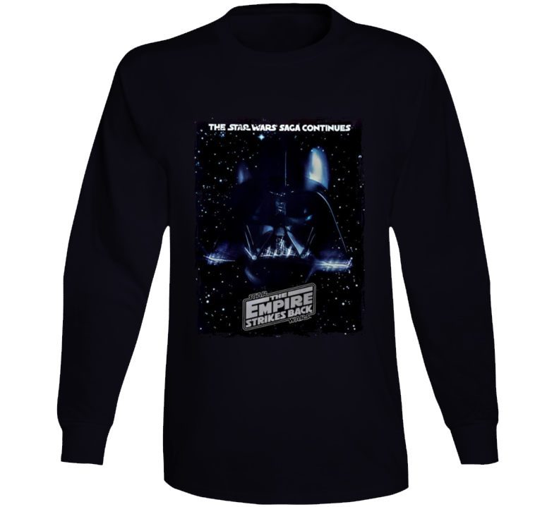 Star Wars The Empire Strikes Back Popular 80s Movie Fan Long Sleeve T Shirt Star Wars The Empire Strikes Back Popular 80s Movie Fan Long Sleeve T Shirt