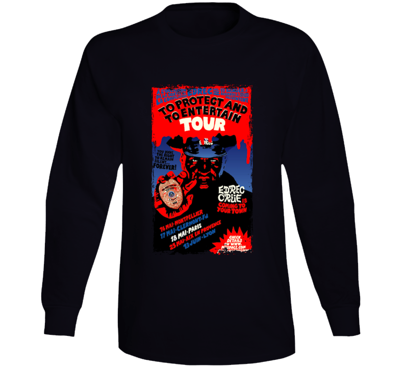To Protect And Entertain Music Fan Long Sleeve T Shirt To Protect And Entertain Music Fan Long Sleeve T Shirt