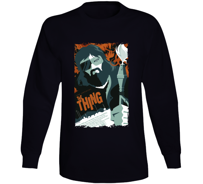 The Thing Movie Fan Long Sleeve T Shirt The Thing Movie Fan Long Sleeve T Shirt