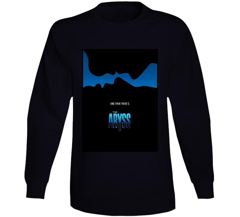 The Abyss 80s Sci Fi Movie Fan Long Sleeve T Shirt The Abyss 80s Sci Fi Movie Fan Long Sleeve T Shirt
