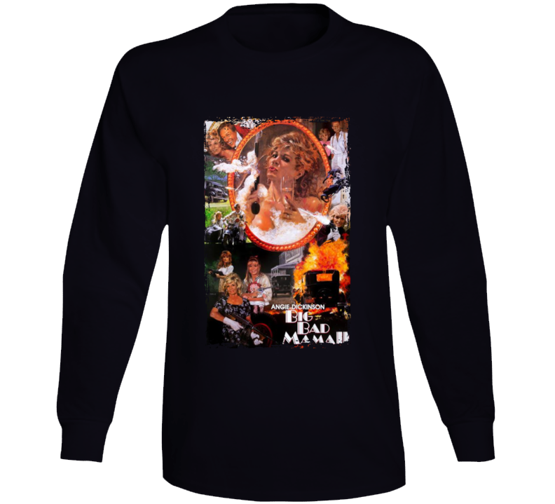 Big Bad Mama 2 80s Action Crime Movie Fan Long Sleeve T Shirt Big Bad Mama 2 80s Action Crime Movie Fan Long Sleeve T Shirt