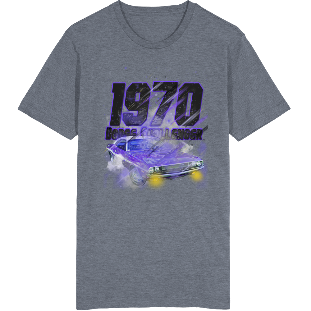 1970 Dodge Challenger Legendary Muscle Car Lover Fan T Shirt 1970 Dodge Challenger Legendary Muscle Car Lover Fan T Shirt