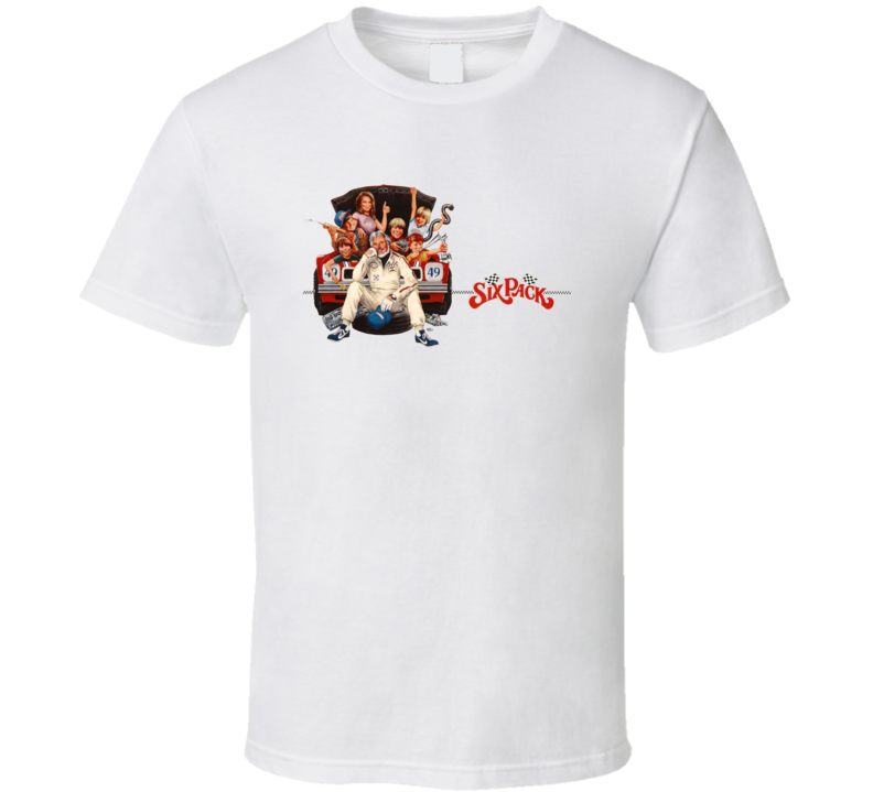 Six Pack 80s Comedy Drama Movie T Shirt Six Pack 80s Comedy Drama Movie T Shirt