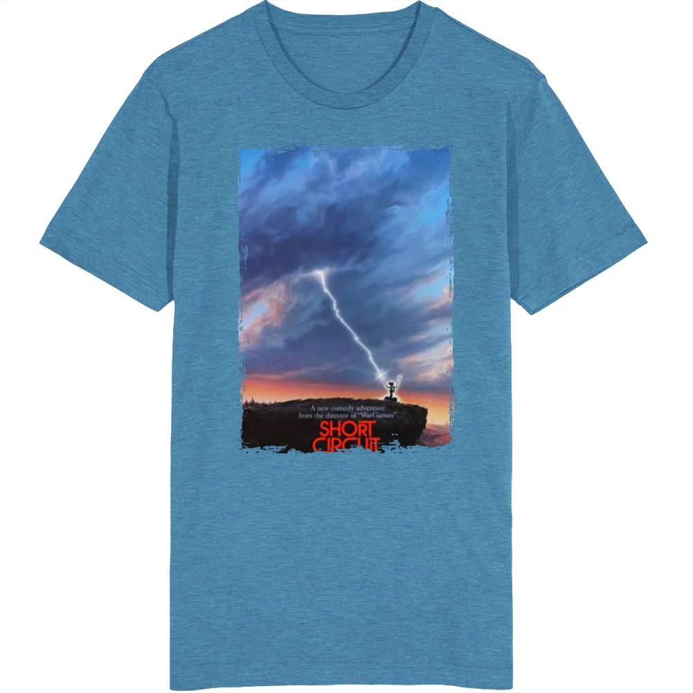 Short Circuit 80s Sci Fi Comedy Movie T Shirt Short Circuit 80s Sci Fi Comedy Movie T Shirt
