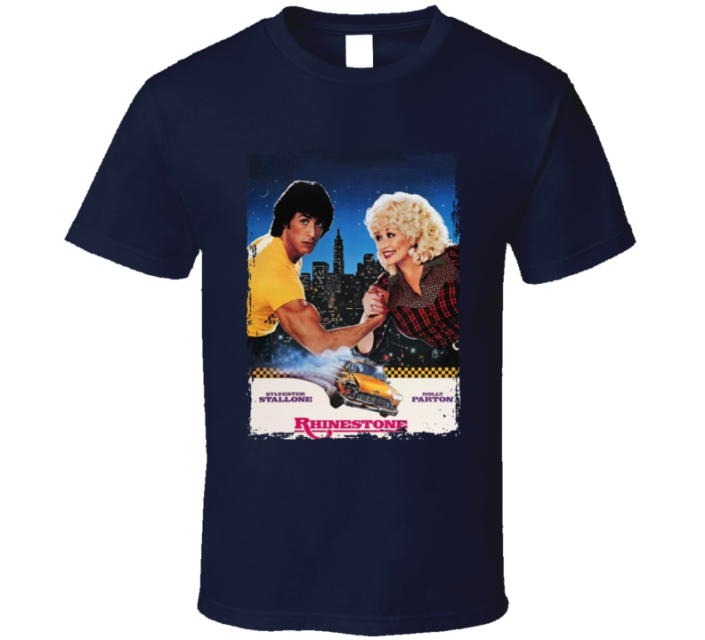 Rhinestone 80s Musical Comedy Movie Fan T Shirt Rhinestone 80s Musical Comedy Movie Fan T Shirt