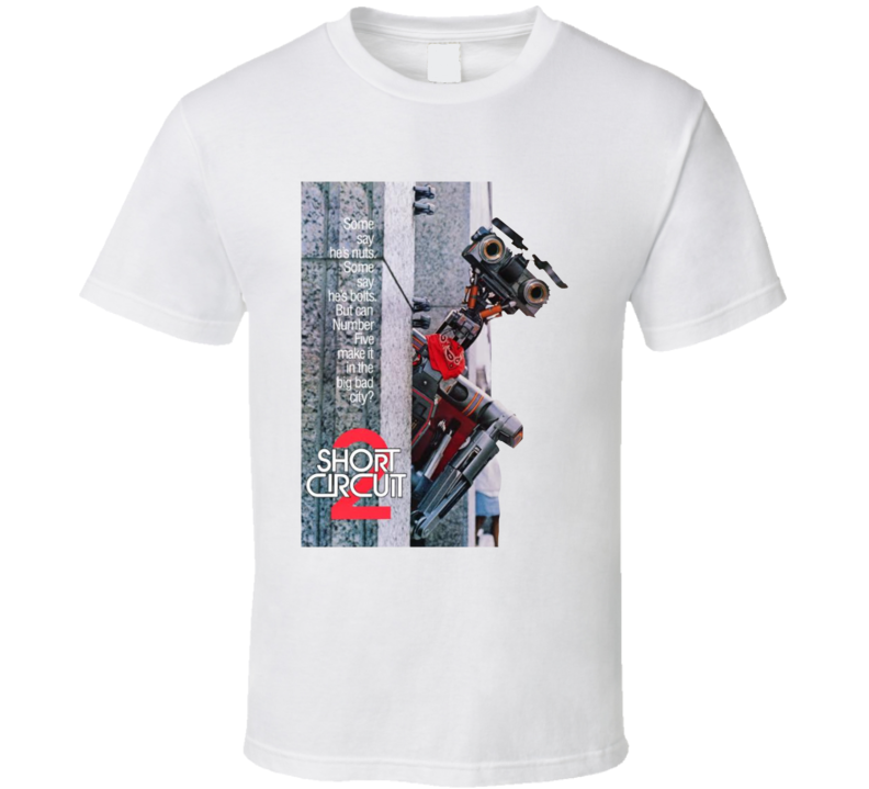 Short Circuit 2 80s Sci Fi Family Movie T Shirt Short Circuit 2 80s Sci Fi Family Movie T Shirt