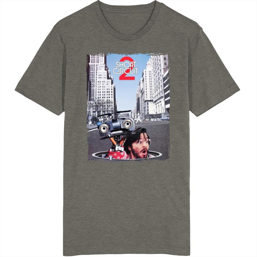 Short Circuit 2 80s Sci Fi Comedy Movie T Shirt Short Circuit 2 80s Sci Fi Comedy Movie T Shirt
