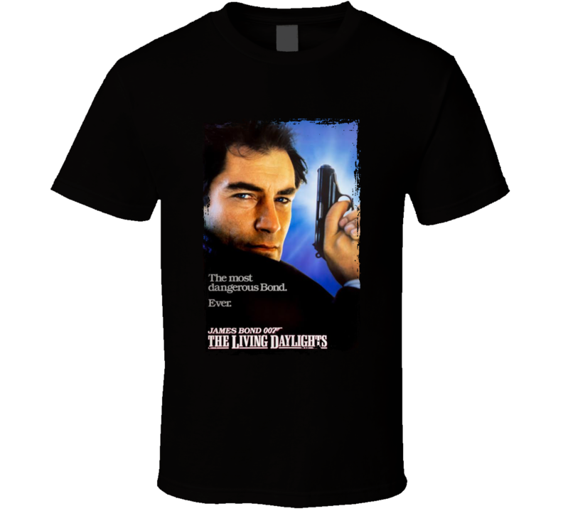 The Living Daylights 80s Action Movie Fan T Shirt The Living Daylights 80s Action Movie Fan T Shirt