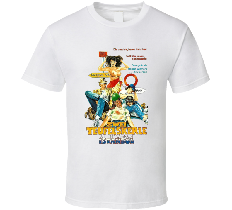 Zwei Teufelskerle 80s German Movie T Shirt Zwei Teufelskerle 80s German Movie T Shirt