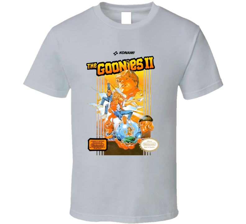 The Goonies 2 Video Game Cool Gamer T Shirt The Goonies 2 Video Game Cool Gamer T Shirt