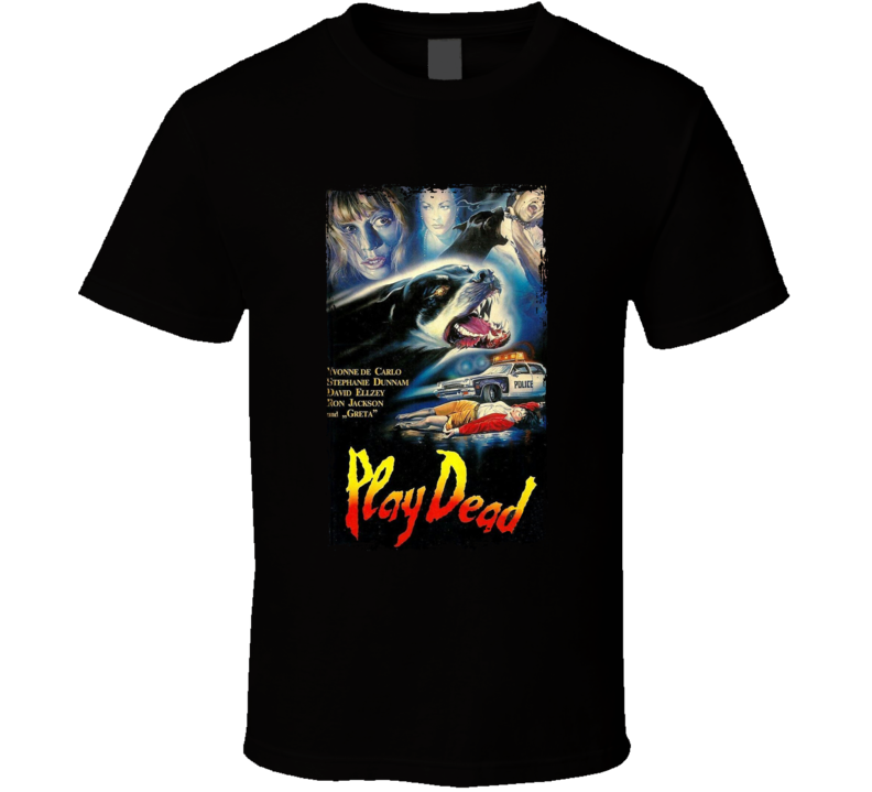 Play Dead 80s Horror India Movie T Shirt Play Dead 80s Horror India Movie T Shirt