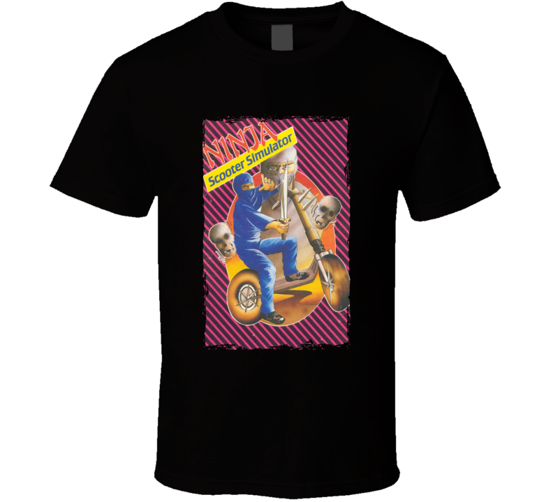 Ninja Scooter Simulator Video Game Cool Gamer T Shirt Ninja Scooter Simulator Video Game Cool Gamer T Shirt
