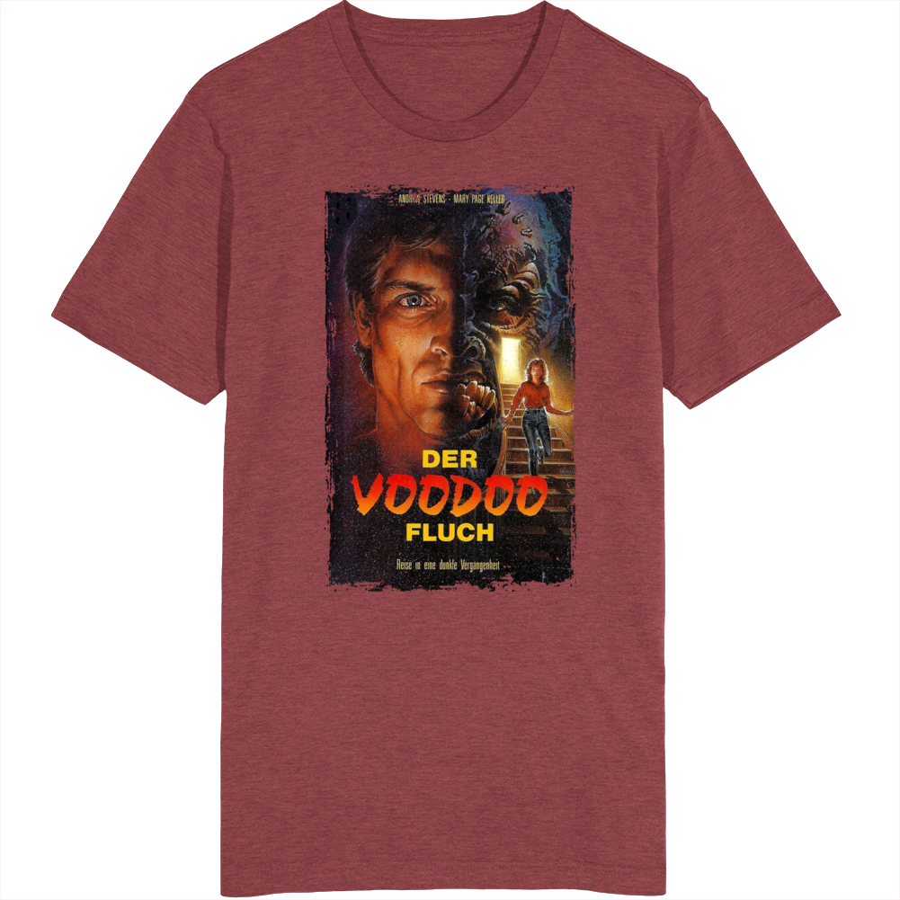 Der Voodoo Fluch 80s Horror German Movie T Shirt Der Voodoo Fluch 80s Horror German Movie T Shirt