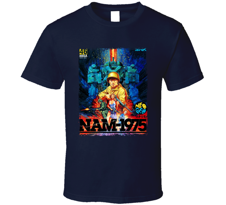 Nam-1975 Video Game Cool Gamer T Shirt Nam-1975 Video Game Cool Gamer T Shirt
