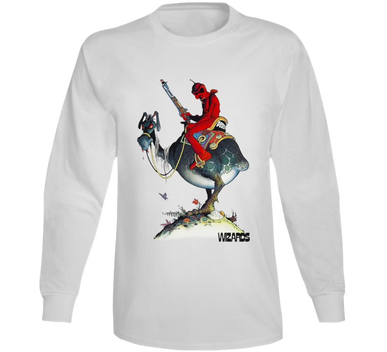 Wizards Ralph Bakshi Movie Cult Classic Fan Long Sleeve T Shirt Wizards Ralph Bakshi Movie Cult Classic Fan Long Sleeve T Shirt
