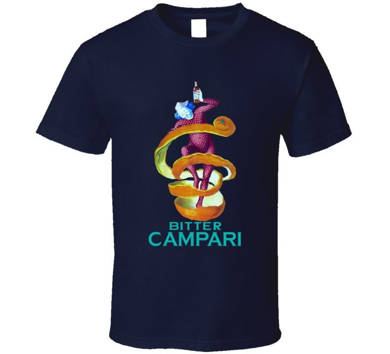 Bitter Campari Italian Aperitif T Shirt Bitter Campari Italian Aperitif T Shirt