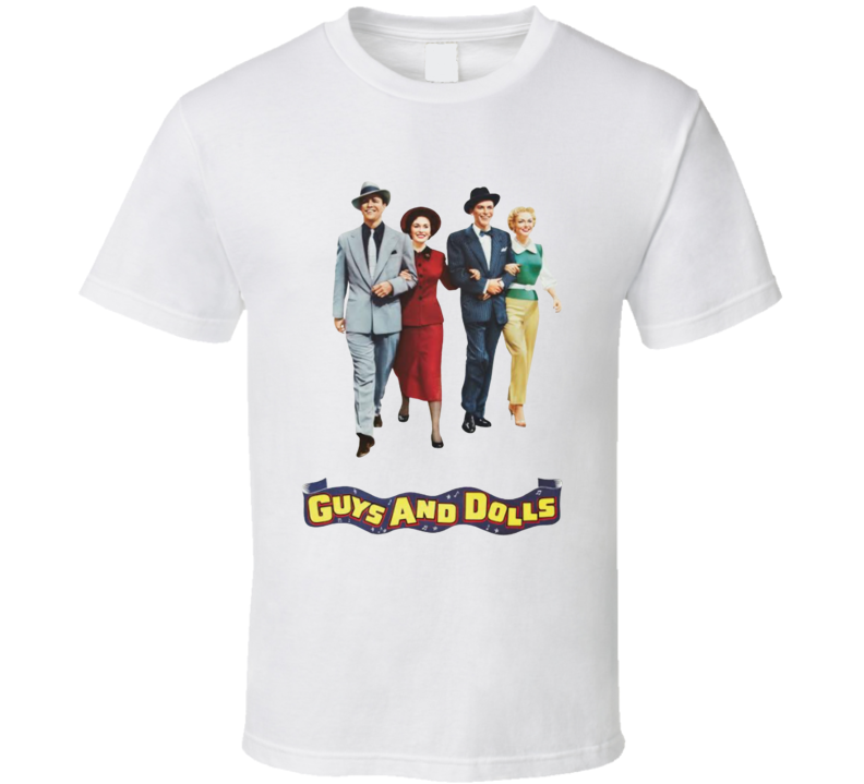 Guys And Dolls 50s Musical Comedy Movie T Shirt Guys And Dolls 50s Musical Comedy Movie T Shirt
