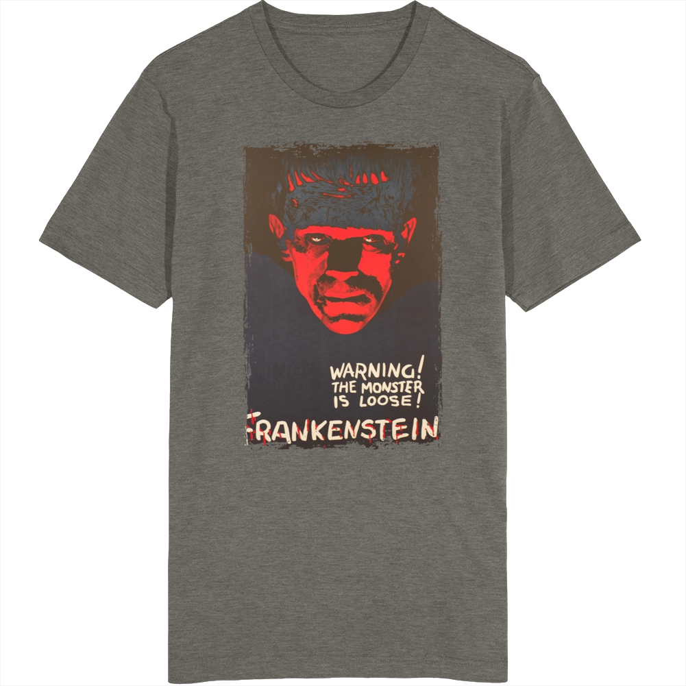 Frankenstein 30s Classic Horror Movie T Shirt Frankenstein 30s Classic Horror Movie T Shirt