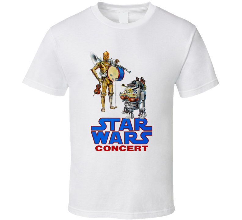 Star Wars Concert Series Poster Movie Fan T Shirt Star Wars Concert Series Poster Movie Fan T Shirt
