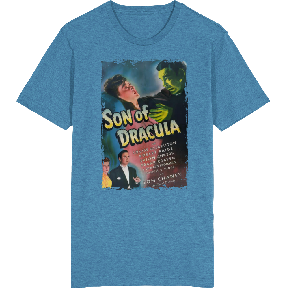 Son Of Dracula 40s Horror Classic Movie T Shirt Son Of Dracula 40s Horror Classic Movie T Shirt