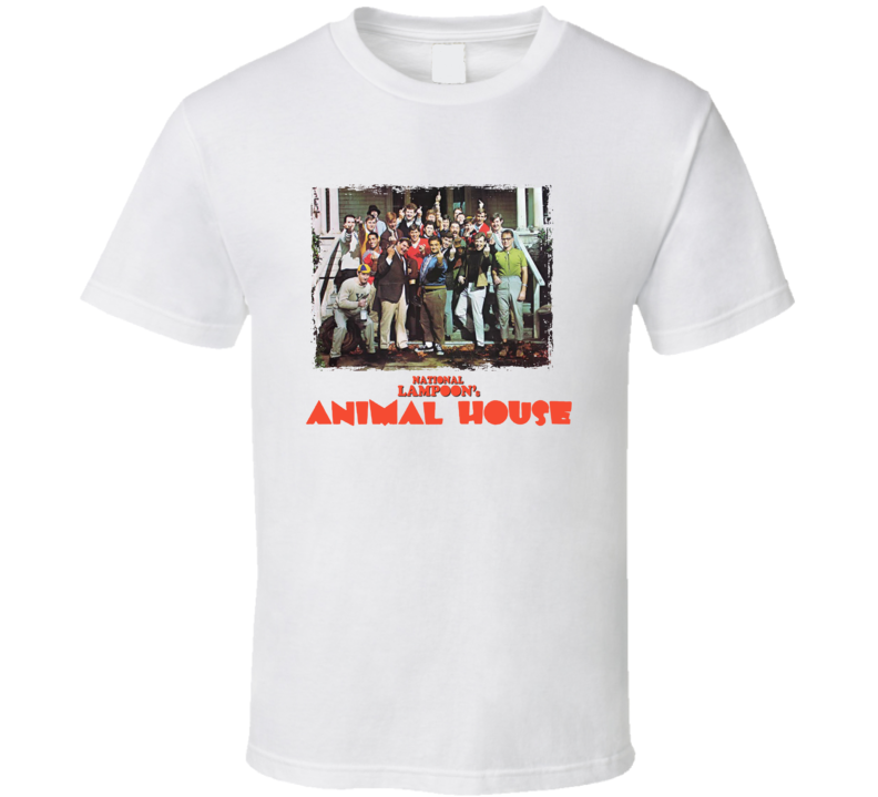 National Lampoon's Animal House 70s Comedy Movie Soundtrack T Shirt National Lampoon's Animal House 70s Comedy Movie Soundtrack T Shirt