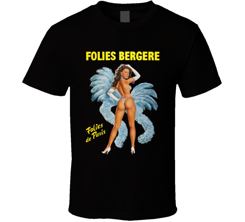 Folies Bergere 60s Musical Comedy Movie T Shirt Folies Bergere 60s Musical Comedy Movie T Shirt