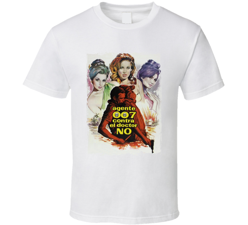 Dr No James Bond 60s Action Adventure Movie T Shirt Dr No James Bond 60s Action Adventure Movie T Shirt