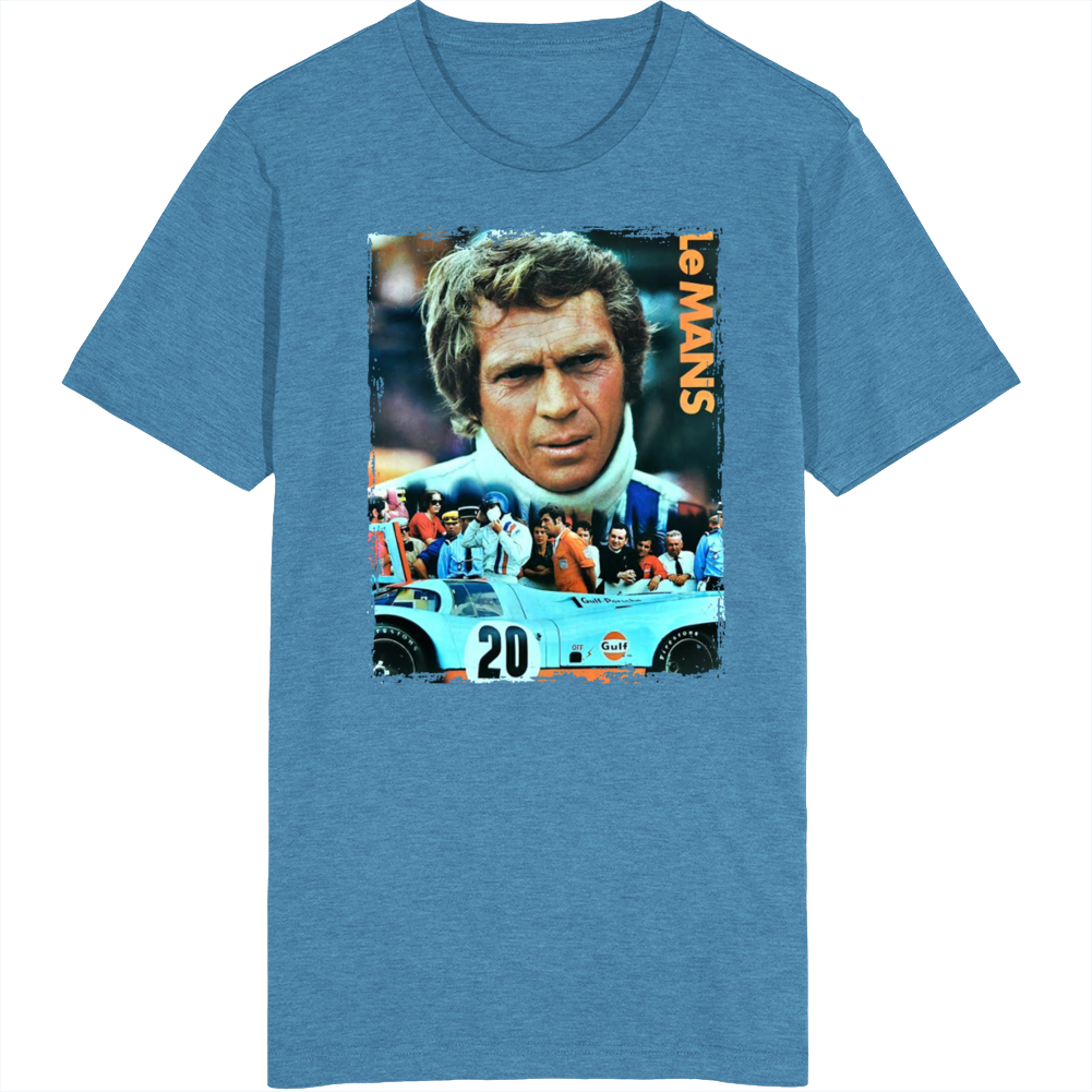 Le Mans 70s Action Sports Movie T Shirt Le Mans 70s Action Sports Movie T Shirt