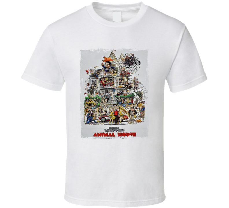 Animal House 70s Comedy Movie T Shirt Animal House 70s Comedy Movie T Shirt