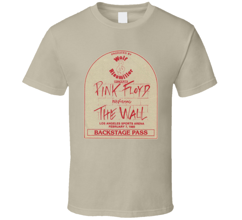 The Wall Classic Backstage Pass Funny Parody Fan T Shirt The Wall Classic Backstage Pass Funny Parody Fan T Shirt