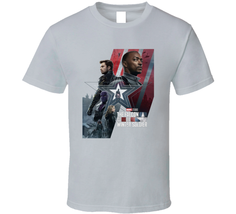 The Falcon And The Winter Solder Superhero Movie Fan T Shirt The Falcon And The Winter Solder Superhero Movie Fan T Shirt
