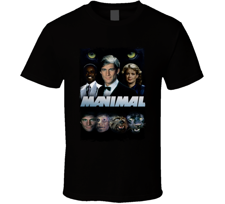 Manimal 80s Animal Tv Series Fan T Shirt Manimal 80s Animal Tv Series Fan T Shirt