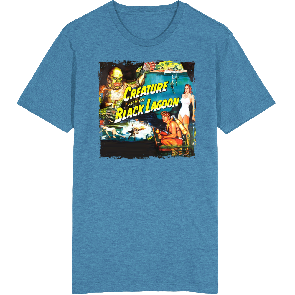 Creature From The Black Lagoon 50s Movie T Shirt Creature From The Black Lagoon 50s Movie T Shirt