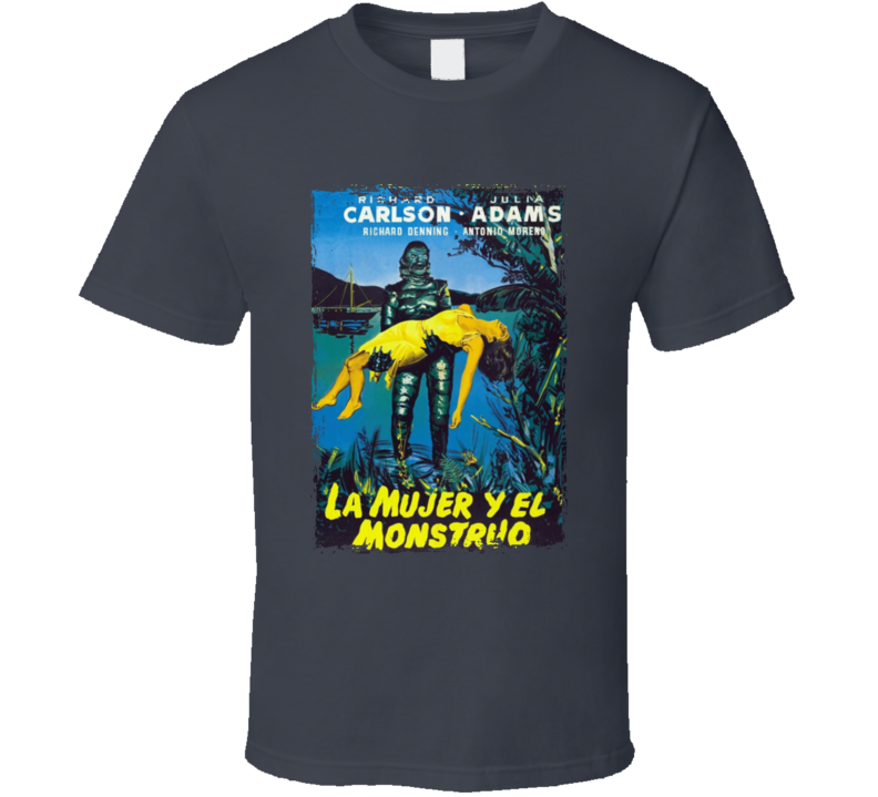 Creature From The Black Lagoon 50s Spanish Movie T Shirt Creature From The Black Lagoon 50s Spanish Movie T Shirt