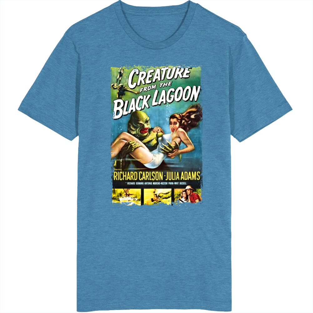 Creature From The Black Lagoon 1954 Movie T Shirt Creature From The Black Lagoon 1954 Movie T Shirt