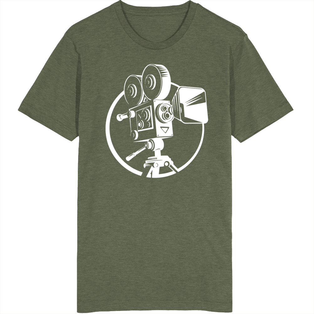 Movie Camera Vintage Retro Film Making Equipment T Shirt Movie Camera Vintage Retro Film Making Equipment T Shirt