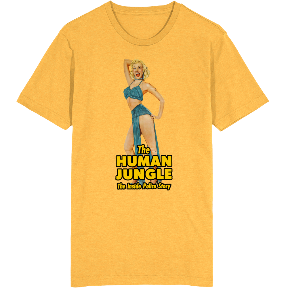 The Human Jungle 50s Crime Movie Fan T Shirt The Human Jungle 50s Crime Movie Fan T Shirt