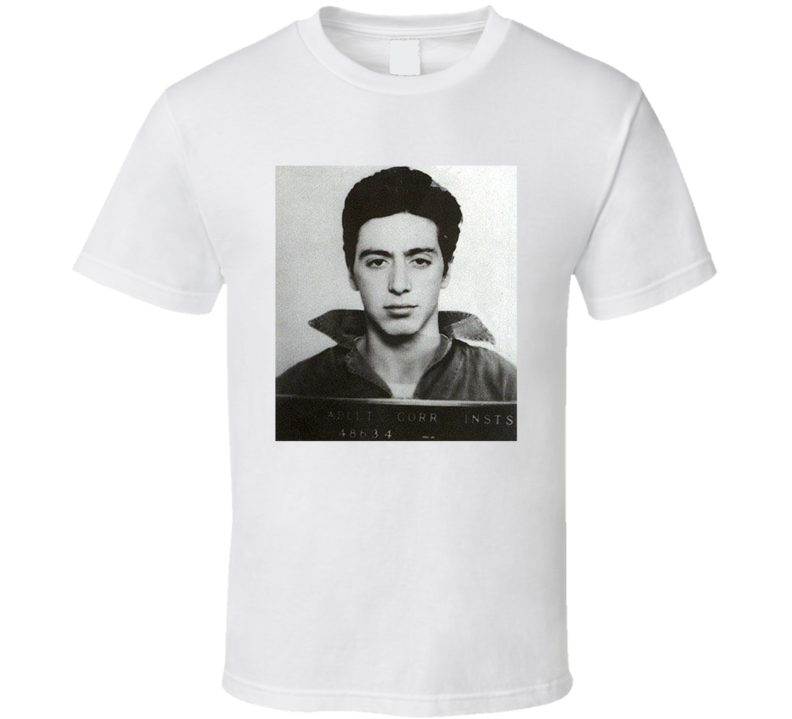 Al Pacino Mugshot Fan T Shirt Al Pacino Mugshot Fan T Shirt