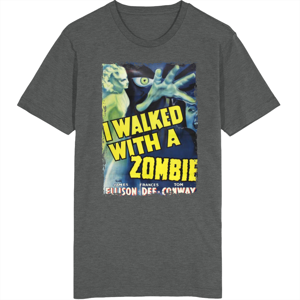 I Walked With A Zombie 40s Horror Drama Movie Fan T Shirt I Walked With A Zombie 40s Horror Drama Movie Fan T Shirt