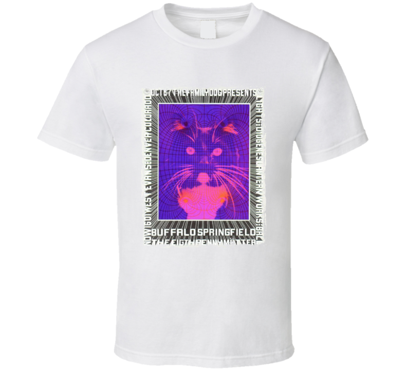 Buffalo Springfield Rock Band Show Fan T Shirt Buffalo Springfield Rock Band Show Fan T Shirt