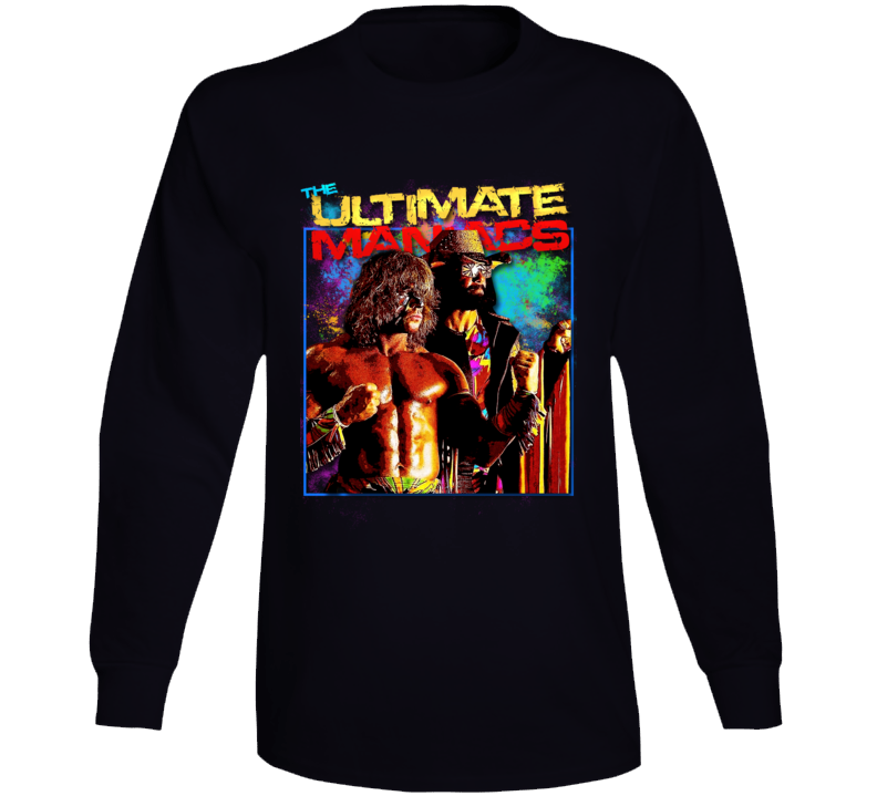 The Ultimate Maniacs Macho Man Randy Savage Warrior Fan Legends Long Sleeve T Shirt The Ultimate Maniacs Macho Man Randy Savage Warrior Fan Legends Long Sleeve T Shirt