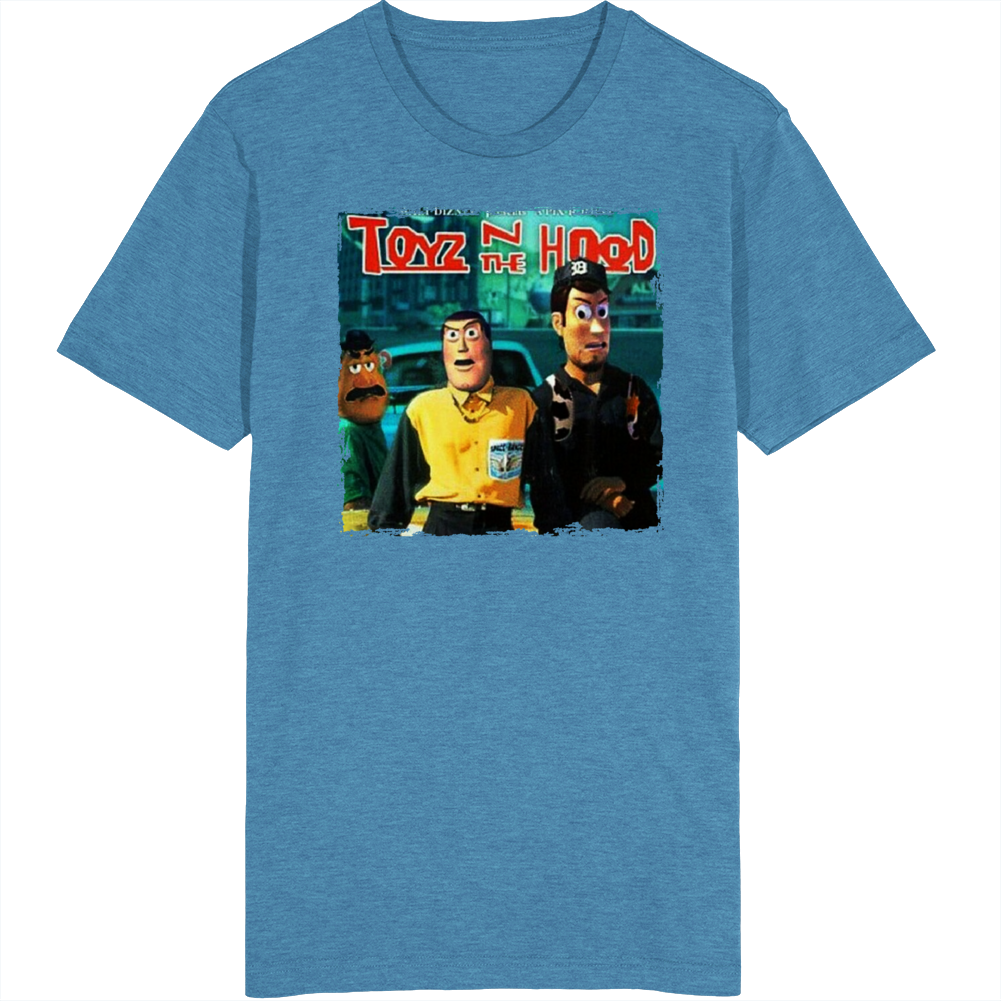 Toyz N The Hood Funny Toy Story Mashup Movie Fan T Shirt Toyz N The Hood Funny Toy Story Mashup Movie Fan T Shirt